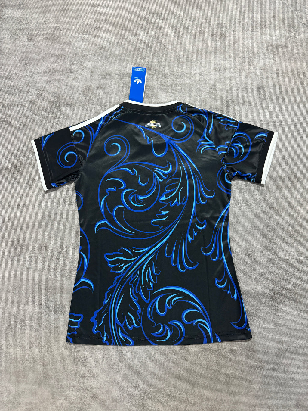 Maglia Donna Argentina Away 2026 – Slim Fit "Barocco Blu"