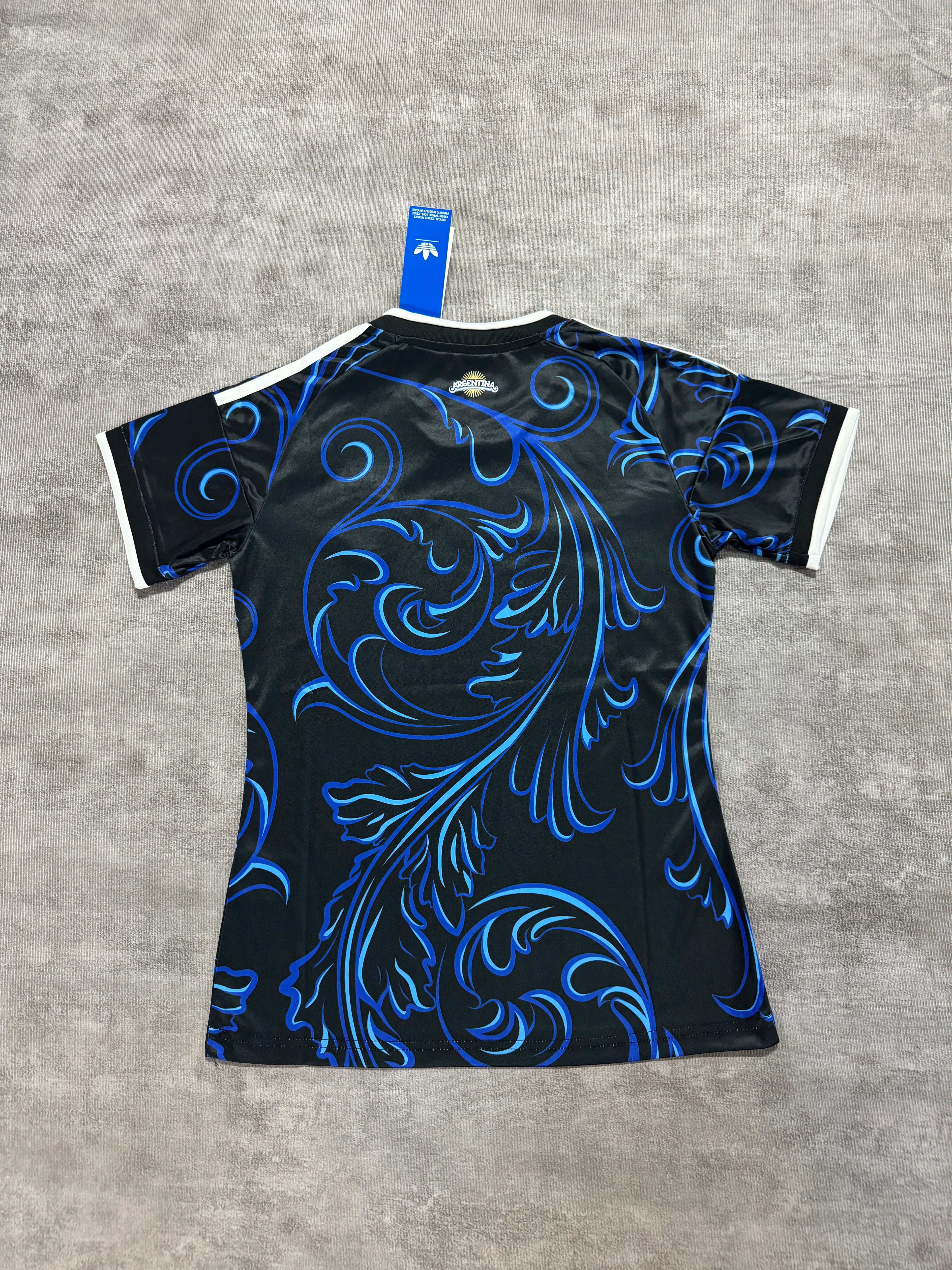 Maglia Donna Argentina Away 2026 – Slim Fit "Barocco Blu"