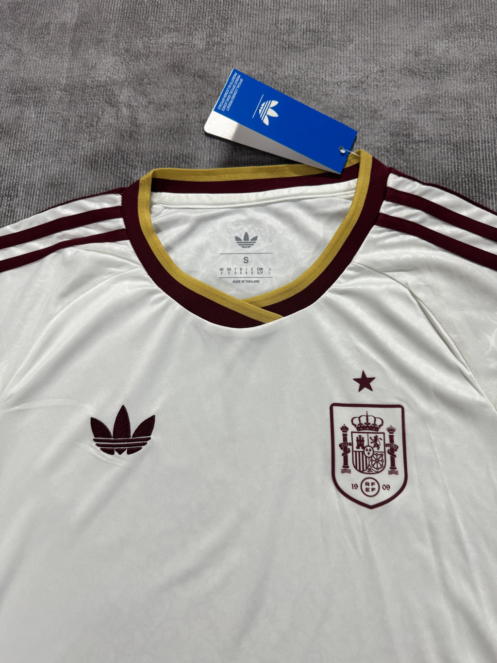 Maglia Donna Spagna Away 2026 – Slim Fit "Ivory Retro"