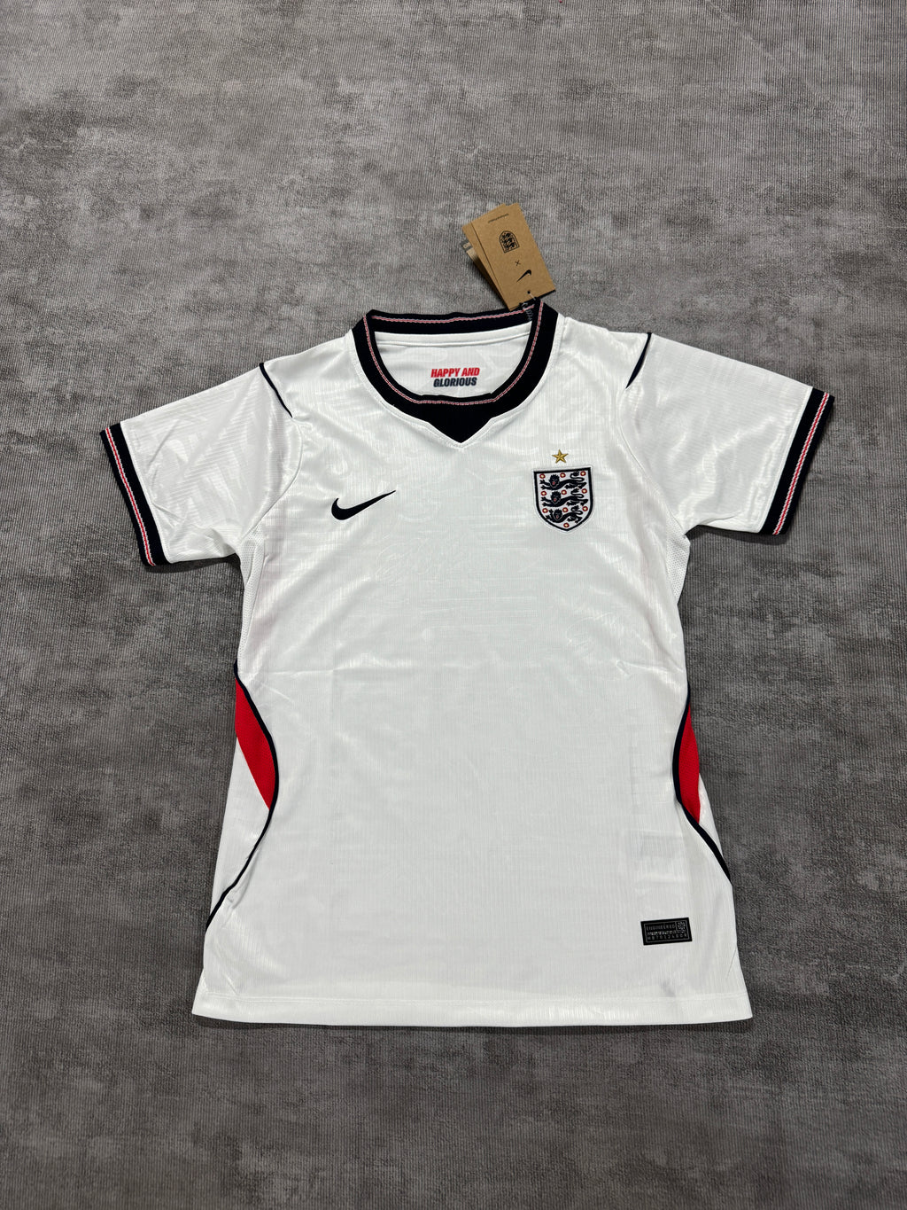 Maglia Donna Inghilterra Home 2026 – Slim Fit "Three Lions"
