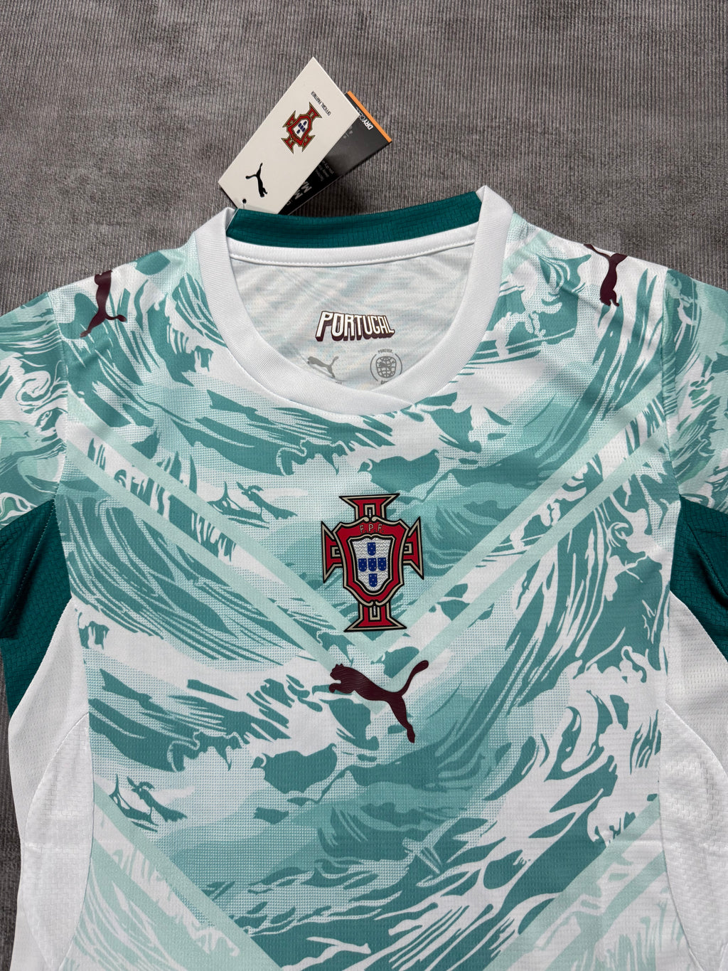 Maglia Donna Portogallo Away 2026 – Slim Fit "Green Lagoon"
