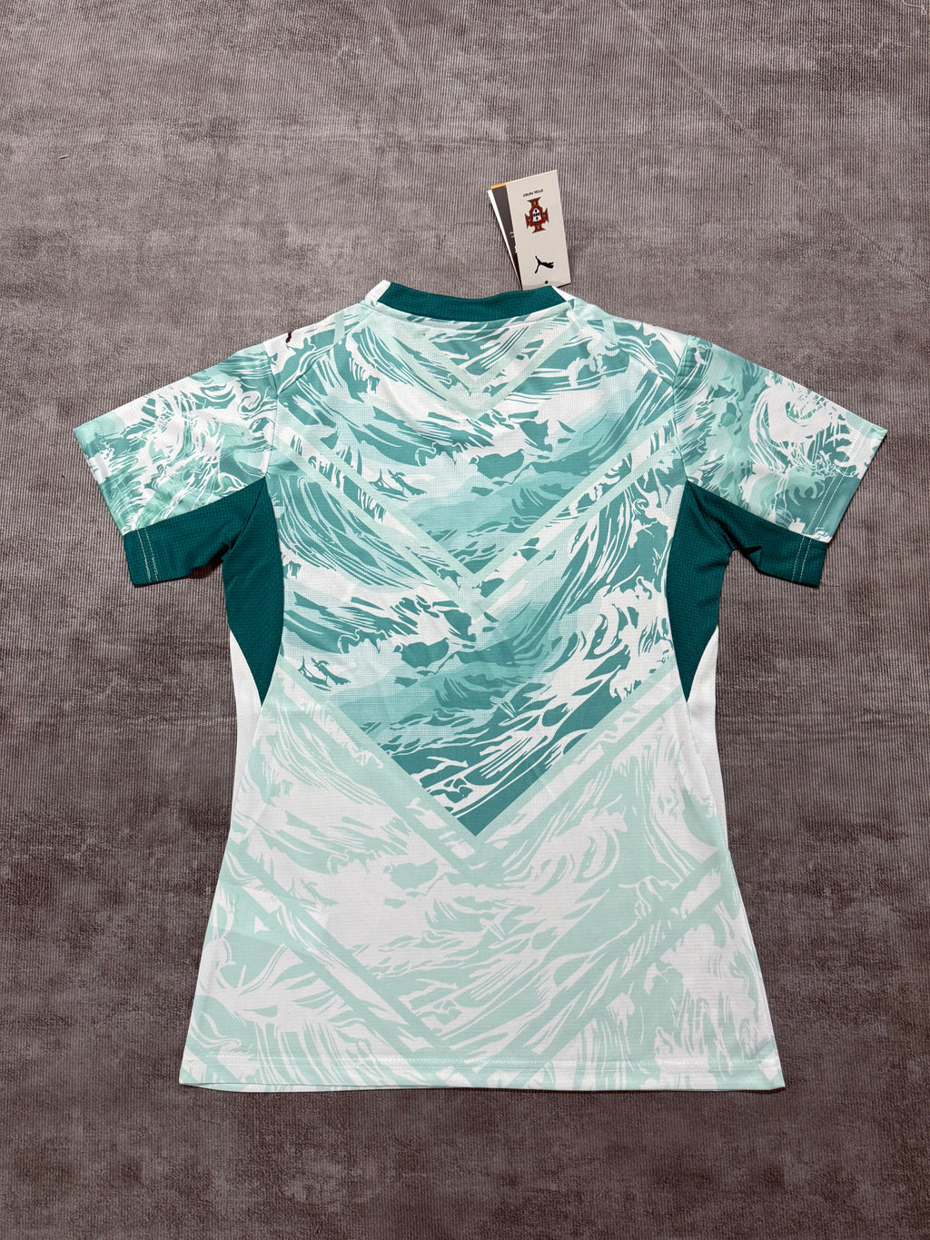 Maglia Donna Portogallo Away 2026 – Slim Fit "Green Lagoon"