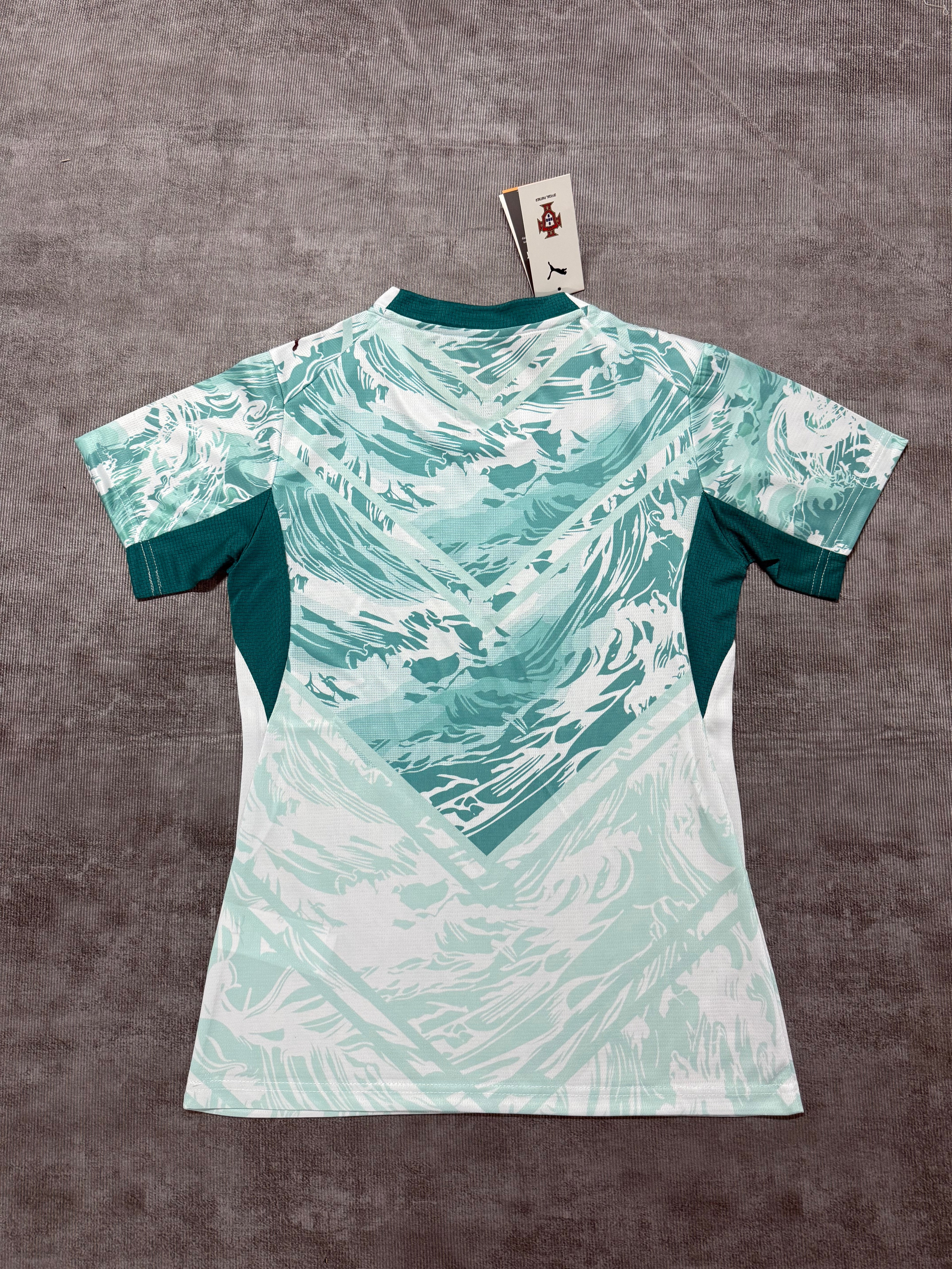 Maglia Donna Portogallo Away 2026 – Slim Fit "Green Lagoon"